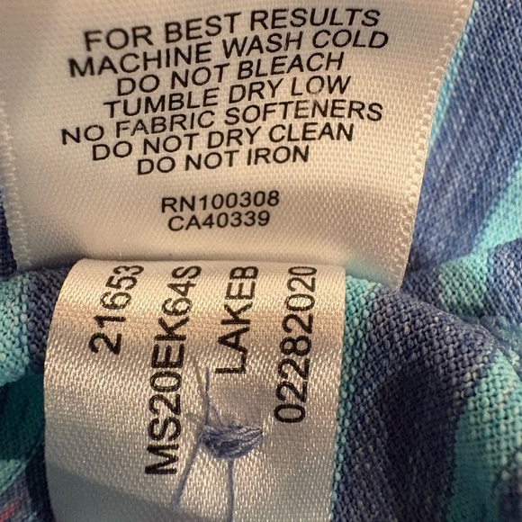 Peter Millar Jefferson Landing Summer Comfort Gray Striped Polo Shirt men’s - Picture 6 of 10